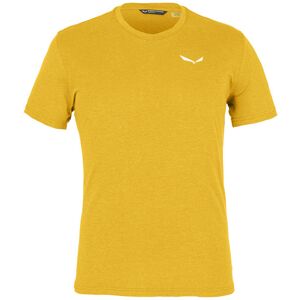 Salewa Alpine Hemp M Logo - T-shirt arrampicata - uomo Yellow/White 48