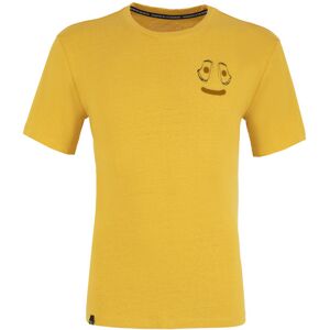 Salewa Lavaredo Hemp Print M - T-shirt - uomo Yellow/Brown 52