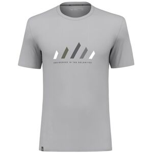 Salewa Pure Stripes Dry W - T-shirt - uomo Light Grey 46