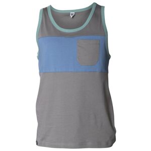 Snap Two-colored Pocket - Top Arrampicata - Uomo Dark Grey/blue L