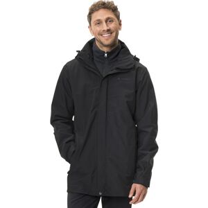 Vaude Idris 3in1 Parka III M - giacca trekking - uomo Black 2XL