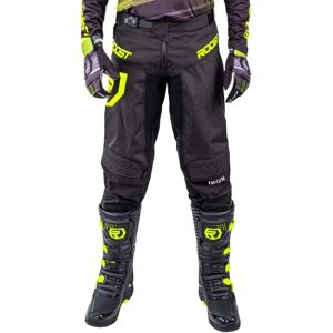 ROOST - Pantaloni X-Topaz Flow Nero / Giallo Fluo Nero,Giallo 2XL