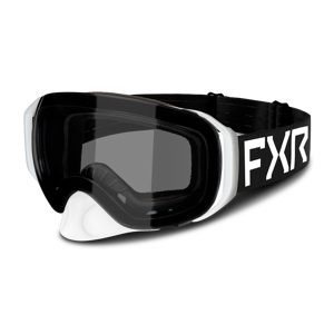 FXR Maschera Motoslitta  Ride X Spherical Nero-Bianco