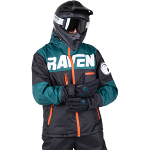 Raven Frontline Giacca Nero-Verde