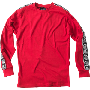 West Coast Choppers Maglia  Taped Rossa