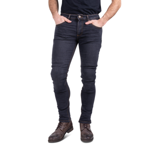 Course Jeans Moto  Norman Tapered Fit Washed Grigio Scuro