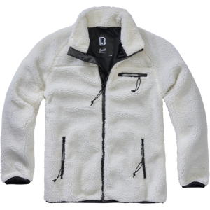 Brandit Giacca  Teddyfleece Bianca