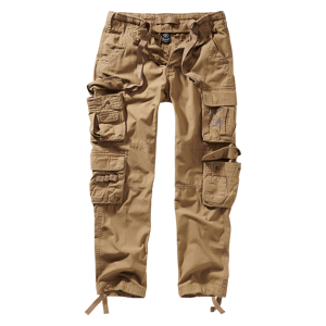 Brandit Pantaloni  Pure Slim Fit Beige