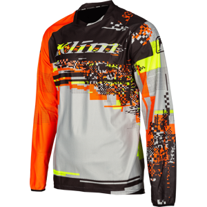 KLIM Maglia Cross  XC Lite Digital Chaos Arancio