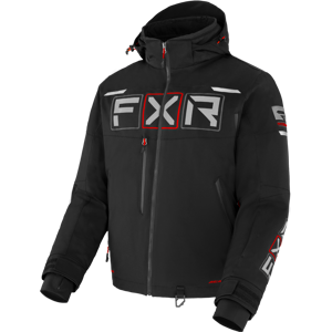 FXR Giacca  Maverick Snow Nero-Rosso