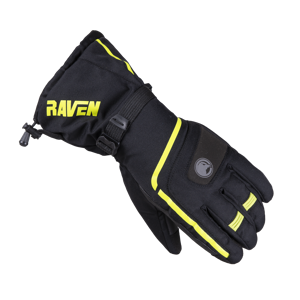 Raven Guanti  Yeti Nero-Fluo