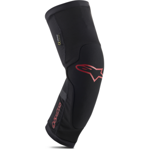 Alpinestars Ginocchiere  Paragon Plus Nero-Rosso