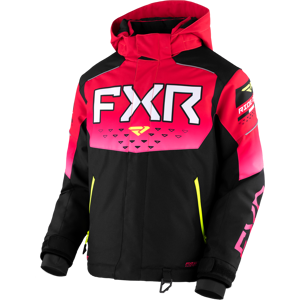 FXR Giacca Snow Donna  Helium Nero-Raspberry Fade-Fluo