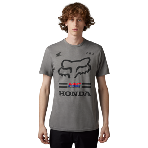 FOX T-Shirt  X Honda SS II Heather Grafite