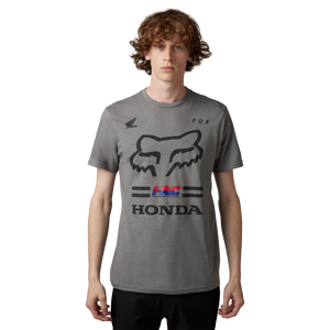 FOX T-Shirt  X Honda SS II Heather Grafite