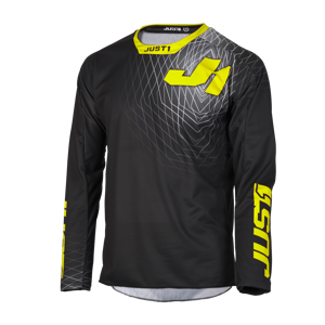 Just1 Maglia Cross  J-Force Lighthouse Grigio-Giallo