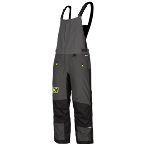 KLIM Pantaloni  ate Bib Asfalto-Fluo