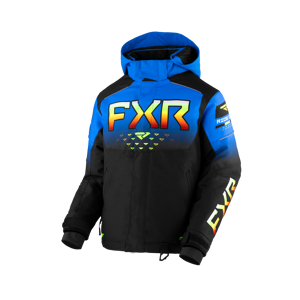 FXR Giacca Snow Donna  Helium Nero-Blu-Inferno