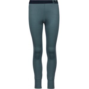 Stoic Kid's Merino180 BjoernenSt. Long Pants Intimo lana merinos (92, blu;nero/blu;rosso)