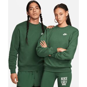 Nike Felpa Sportswear Club Fleece Verde oliva Uomo BV2662-323 XS