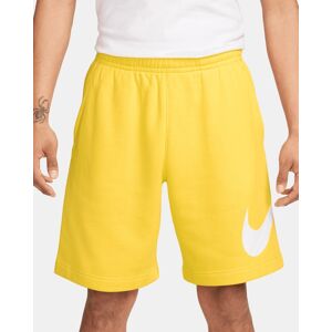 Nike Pantaloncini Sportswear Club Giallo e Bianco Uomo BV2721-718 XL