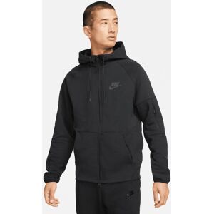 Nike Felpa con zip e cappuccio Sportswear Essential Nero Uomo DD5284-010 XS