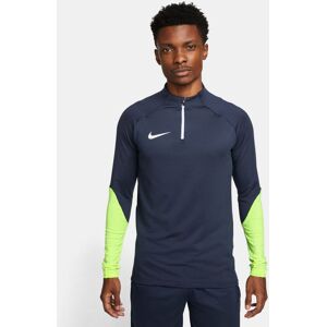 Nike Maglia da calcio per allenamento (1/4) Strike 23 Blu Navy e Giallo Fluorescente per Uomo DR2294-452 XL