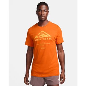 Nike Maglietta da trail Trail Arancione Uomo DZ2727-893 S