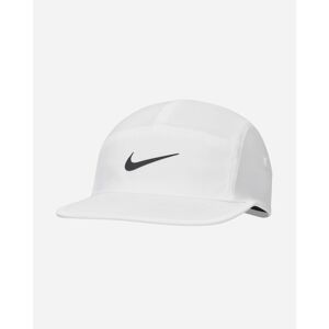 Nike Cappello Essenziale Con Swoosh Dri-fit Fly - Bianco