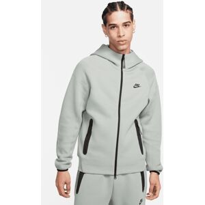 Nike Felpa con zip e cappuccio Sportswear Tech Fleece Grigio Chiaro Uomo FB7921-330 M