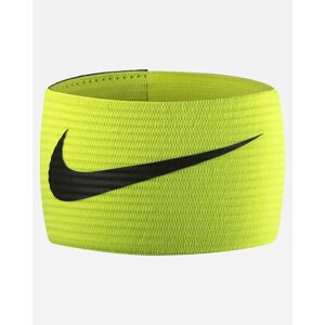 Nike Polsino da capitano Futbol Neon Giallo e Nero Unisex NSN05-710 ONE