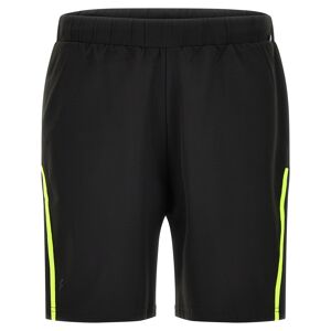 Freddy Pantaloncini in tessuto tecnico con bande fluo Nero Uomo Xxx Large