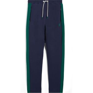 Freddy Pantaloni sport da uomo con bande a contrasto e fondo dritto Blu Uomo Small