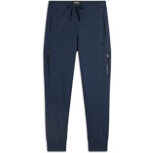 Freddy Pantaloni joggers da uomo con zip laterali Blu Uomo Small