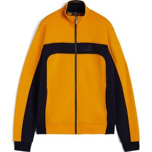 Freddy Felpa full-zip a blocchi di colore con collo alto Giallo Ocra Uomo Medium