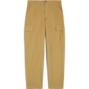 Freddy Pantaloni cargo da uomo in cotone 100% Beige Uomo Extra Large