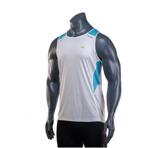 ALPHAZER OUTFIT Canottiera Uomo V.2 Colore: Bianco / Azzurro Xxl