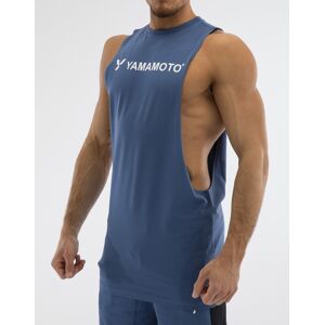 YAMAMOTO OUTFIT Man Tank Top Cut Out Colore: Blu M