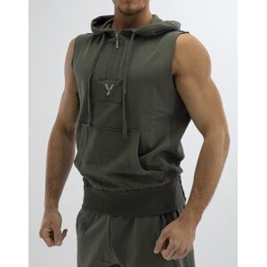 YAMAMOTO OUTFIT Sweatshirt Sleeveless Colore: Grigio Xxxl