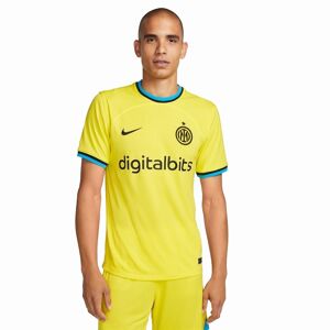 Nike Maglia Maniche Corte Inter Third 22/23 Giallo Nero Uomo L