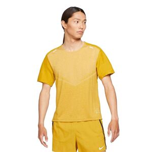 Nike Maglia Running Dvn Tecknit Ultra Giallo Bianco Uomo L