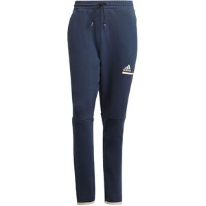 ADIDAS pantaloni c/polsino blu uomo XL