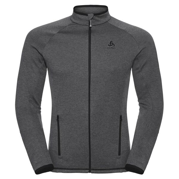 odlo proita midlayer full zip smu steel grey s