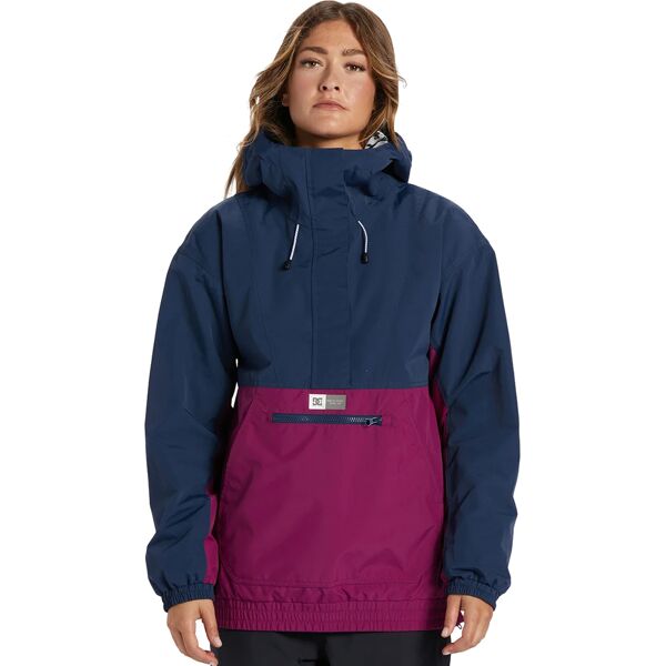 dcshoe chalet anorak dress blue s