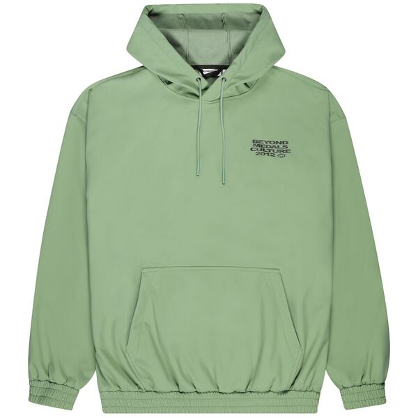 beyond medals softshell hoodie mean green m