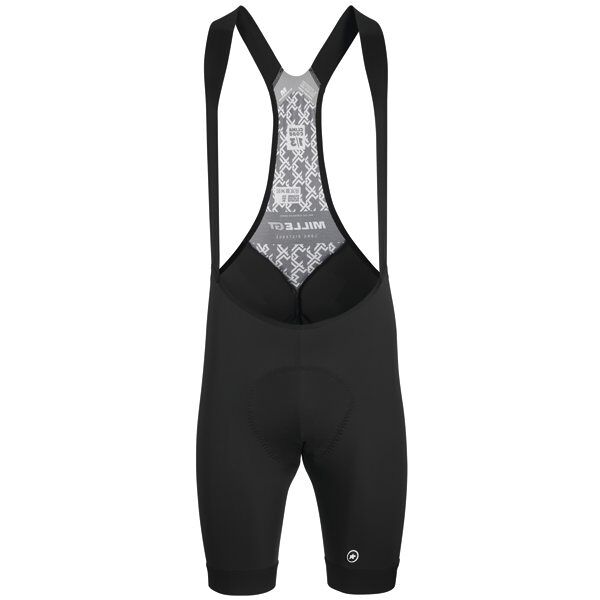 assos mille gt bib - pantaloncini ciclismo con bretelle - uomo black 3xl