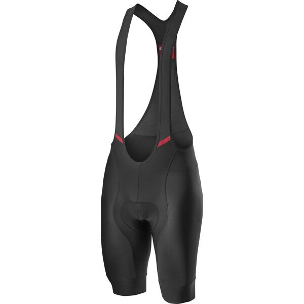 castelli competizione - pantaloni ciclismo con bretelle - uomo black xl