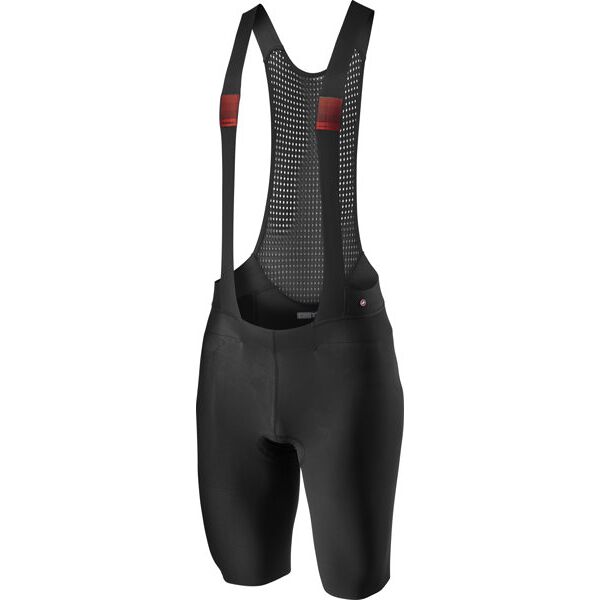 castelli premio - pantaloncini bici con bretelle - uomo black 3xl