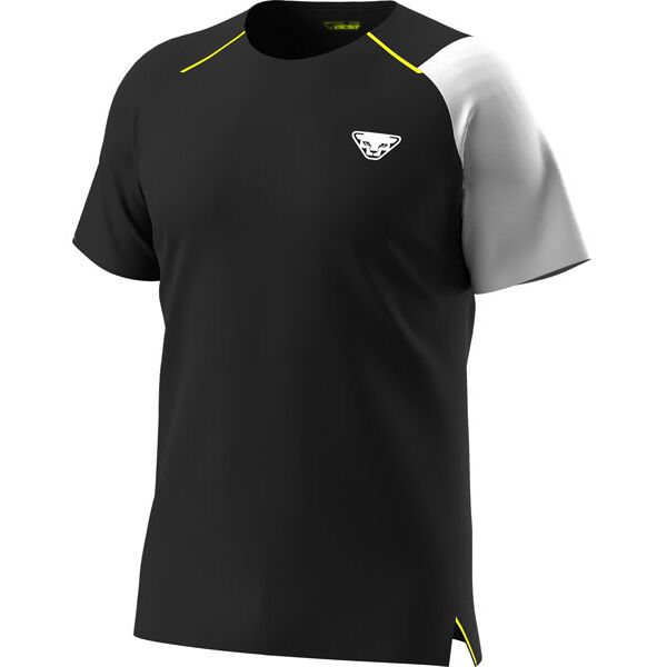 dynafit dna m - t-shirt trail running - uomo black/grey s