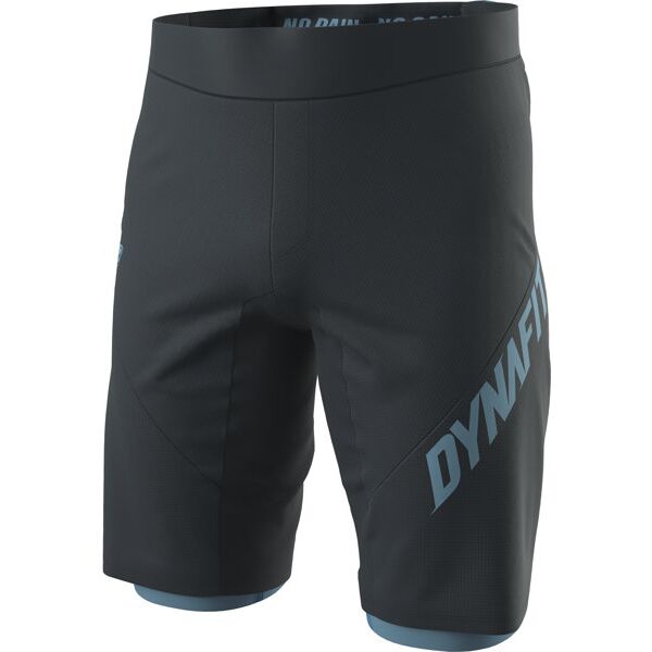 dynafit ride light 2in1 - pantaloni mtb - uomo dark blue/light blue m